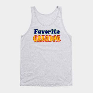 Favorite Grandpa Tank Top